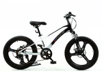 Велосипед 20 MG Corso «FOX 15» FX-92155 магній 11", (к-т SHIMANO) чорно-білий фото westvelo.com