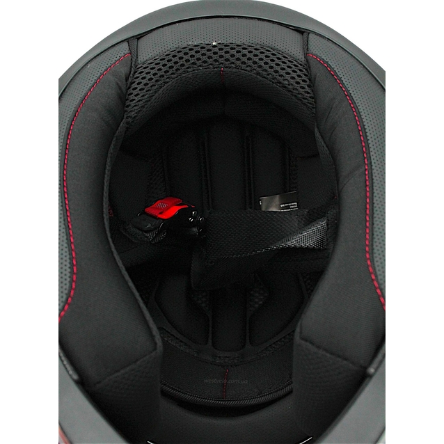 Мото шолом, закритий (L 59-60) BLD-М65 інтеграл, чорний/ неоново-жовто-синій глянець фото westvelo.com