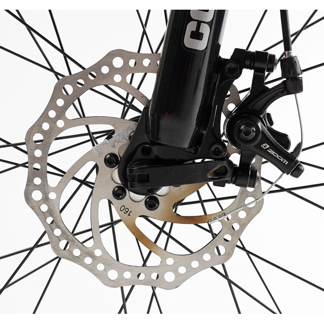 Велосипед 27.5 AL Corso «X-POWER» PW-30160 алюміній 17", (к-т SHIMANO) чорно-помаранчевий фото westvelo.com