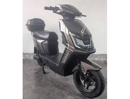 Електроскутер Corso «CONDOR» CD-644723, двигун 1500W, акумулятор 72V 30Ah літій-залізо-фосфатний, коричневий, колеса 10"