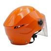 Мото шолом, відкритий "DAVID" S327, помаранчевий глянцевий, регулятор розміру (мото/вело/самокат) фото westvelo.com