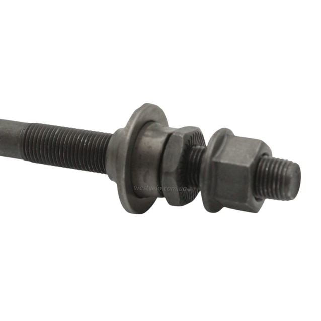 Вісь задньої втулки мтв чорна на FAT BIKE L-210мм фото westvelo.com