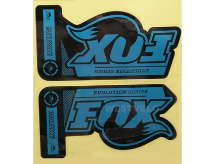 Наклейки на вилку. FOX EVOLUTION "прінт 11"