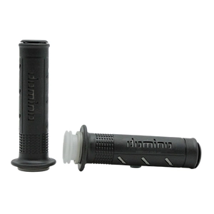 Мото гріпси DOMINO універсальні (тип3) чорно-сірі