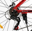 Велосипед 26 AL Corso «KORD» KD-90360 алюміній 15", (к-т SHIMANO) червоно-срібний фото westvelo.com