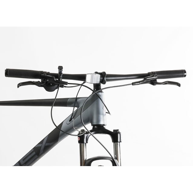 Велосипед 29 AL Corso «APEX» PX-40688 алюміній 19", (к-т SHIMANO Deore) чорно-сірий фото westvelo.com