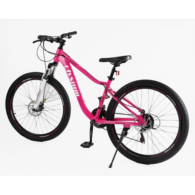 Велосипед 27.5 AL Corso «ELYSIUM» LS-27507 алюміній 15.5", (к-т SHIMANO) рожевий фото westvelo.com