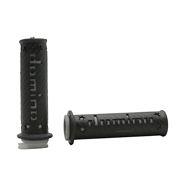 Мото гріпси DOMINO універсальні (тип2) чорно-сірі фото westvelo.com