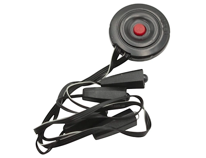 Габарит задній червоний JY-389 на рюкзак на шолом на батарейках