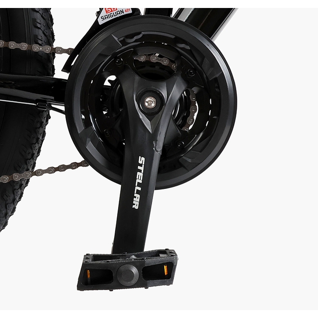 Велосипед 29 ST Corso «STELLAR» TL-29035 сталь 19", (к-т Saiguan) чорно-червоний фото westvelo.com