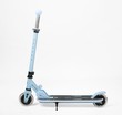 Самокат дитячий 2-х колісний, PU Skyper GR-84622 L блакитний , Ø120mm, ST, кермо складне зі світлом фото westvelo.com