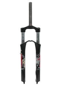 Вилка 26 аморт. безрізьб. (MARZOCCHI DIRT JUMPER 3) (різаний шток 200мм) disk Ø28.6мм хід-100мм чорний