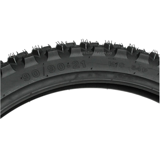 Покришка "21"  90/90-21 <SERVIS> Пакистан, SENDURO, шип-кросс TT фото westvelo.com