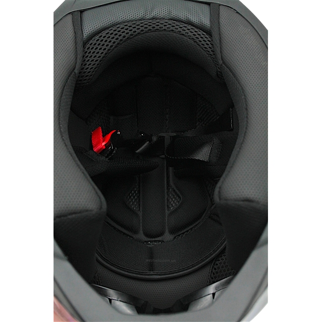 Мото шолом, закритий (L 59-60) VLAND M62-Dino, інтеграл, синій, глянцевий фото westvelo.com