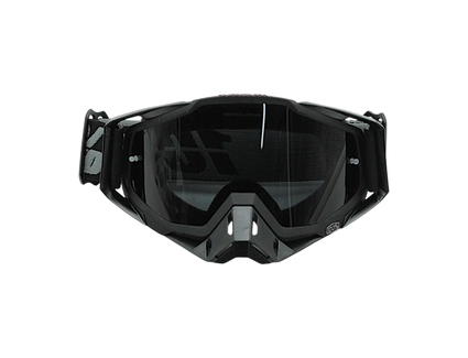 Мото окуляри Кросс-ендуро 100% 109-1-90, чорні, тонований візор (class B)