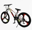 Велосипед 24 AL Corso «EVOLUTION» EV-24416 алюміній 11", (к-т SHIMANO) біло-помаранчевий фото westvelo.com