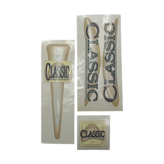 Наклейки CLASSIC (3 шт.) фото westvelo.com