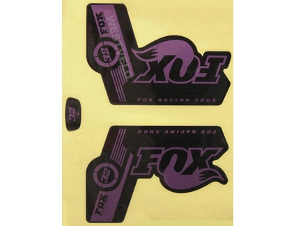 Наклейки на вилку. FOX "прінт 28"