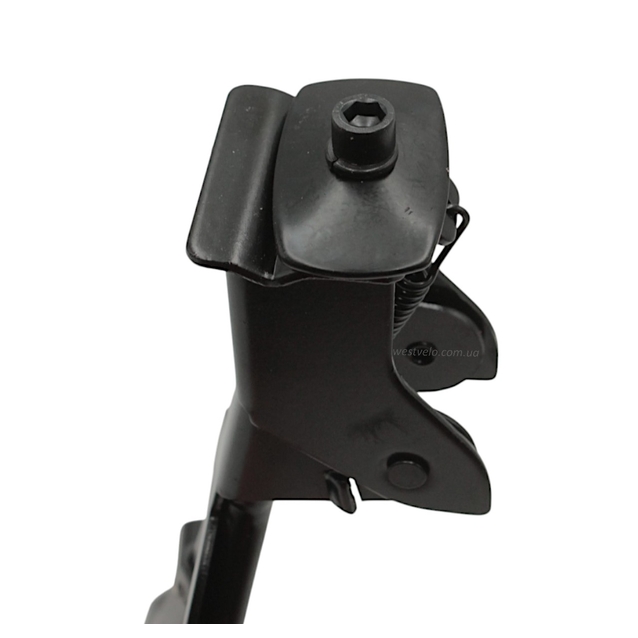 Підніжка регульована 24-29 на центр подвійна "Роги" сталева чорна фото westvelo.com