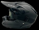 Шолом, закритий крос/ендуро (XL) АТV EDX 026 чорно матовий з дашком + окуляри фото westvelo.com