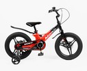 Дитячий велосипед 16 MG Corso «MONTI» MT-16494, магнієва рама, чорно-червоний фото westvelo.com