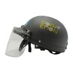 Мото шолом дитячий, відкритий Mototech Doraemon, чорний матовий з козирком + окуляри фото westvelo.com