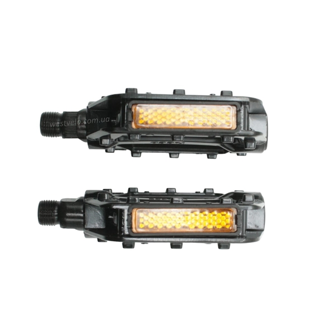 Педалі алюміній NECO WP-625 (120Х100), чорні фото westvelo.com