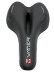 Сідло мтв на глагол з отвором VADER VD1157B-02, (160х280мм) AFT, чорний фото westvelo.com