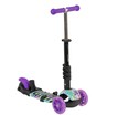 Самокат 5в1 Best Scooter 68995, колеса PU 120х90mm зі світлом, фіолетовий