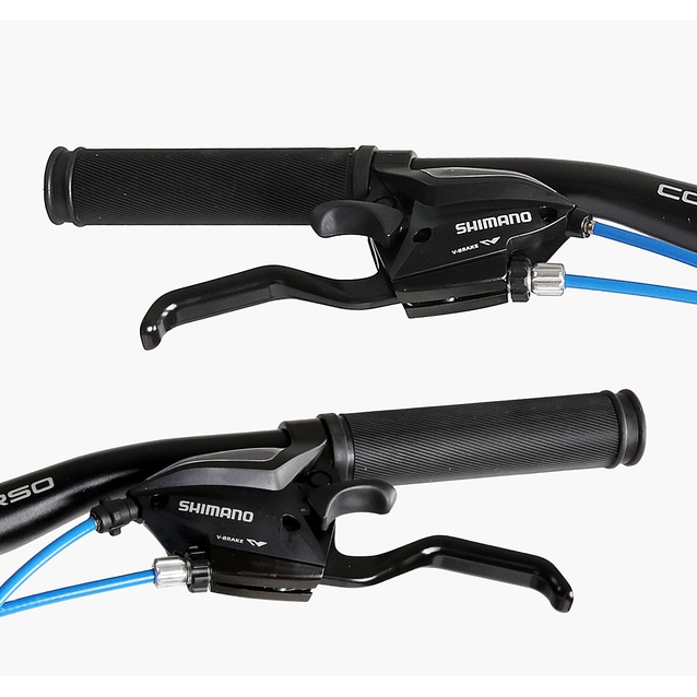 Велосипед 26 AL Corso «ULTRA» UT-20545 алюміній 13", (к-т SHIMANO) чорно-помаранчевий (2) фото westvelo.com