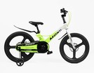 Дитячий велосипед 20 MG Corso «MONTI» MT-20790, магнієва рама, біло-салатовий фото westvelo.com