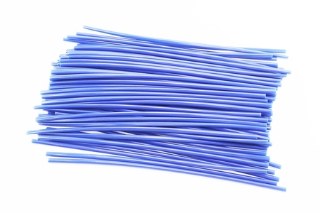 Трубки на спиці Ø4мм L-240мм, синій (72шт)