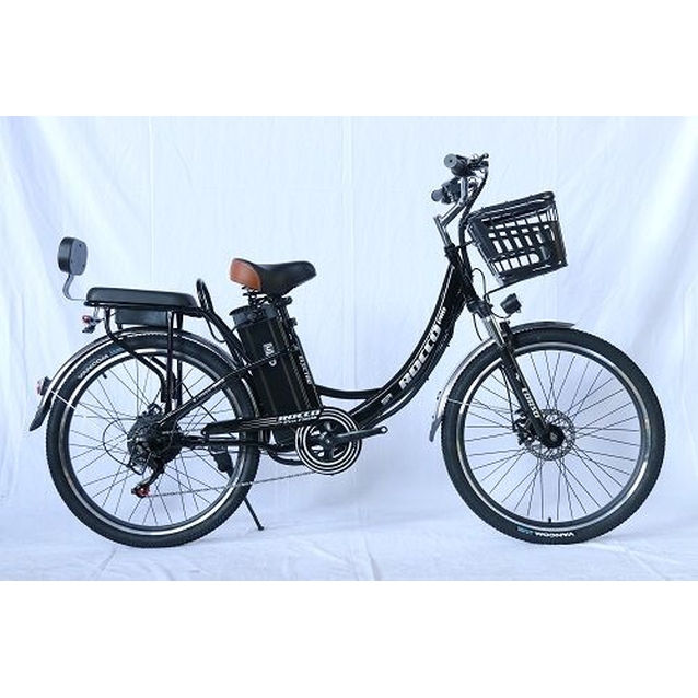 Електровелосипед 27.5 ST Corso «ROCCO» RC-61510 сталь, двигун 750W, акумулятор 48V 20Ah літієвий, чорний фото westvelo.com