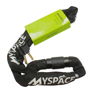 Замок на ключ ланц, MYSPACE (605) Ø6mm L-1000mm в чохлі