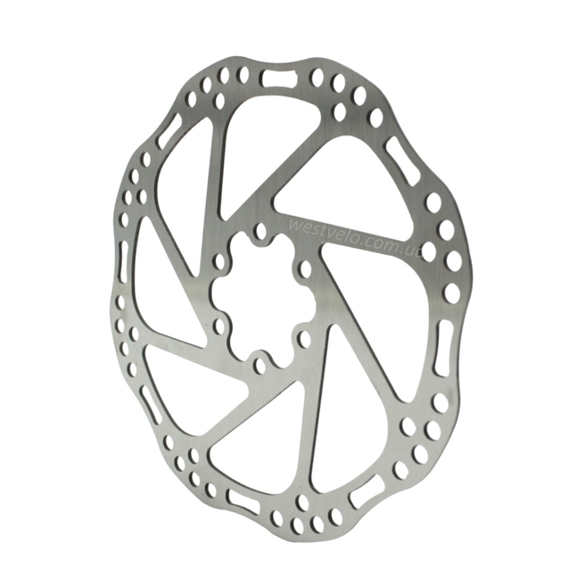 Гальмівний диск (ротор) Ø160мм REPUTE SM16 під болти (+ болти) фото westvelo.com