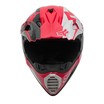 Шолом, закритий крос/ендуро (L 59-60) IBK 126, FOX червоний, глянцевий фото westvelo.com