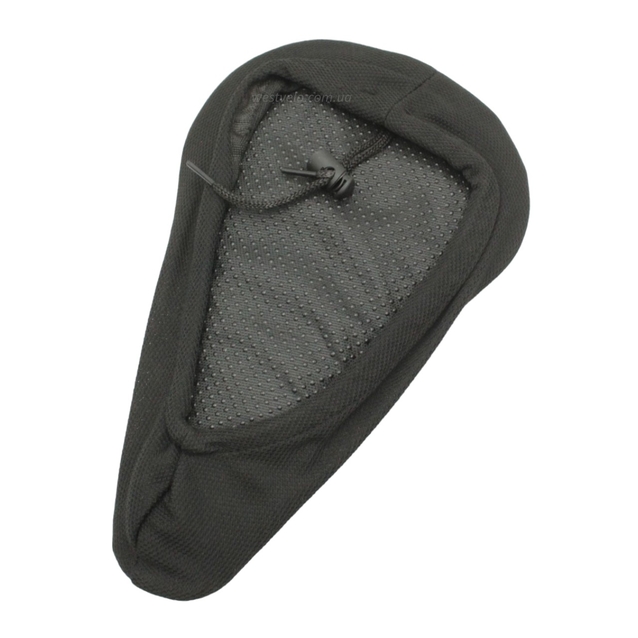 Чохол сідла чорний великий 280*190 (гелевий) фото westvelo.com