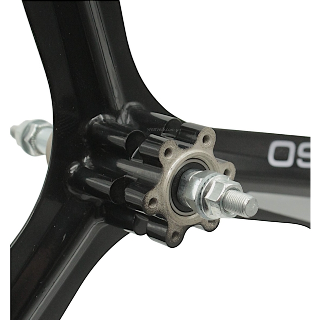 Колеса 24 перед+зад, обода ЛИТІ чорні Corso, втулка на промах, диск 6 болтів фото westvelo.com