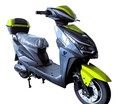 Електроскутер Corso «JOGGER» JG-411744, двигун 1500W, акумулятор 72V/25Ah свинцево-кислотний чорно-жовтий (1) + 1 ящик. акум, колеса 10" фото westvelo.com