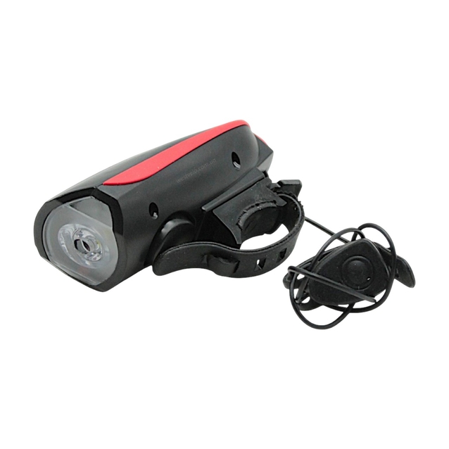 Фара usb + сигнал №058 FY-058 (7588) (250lm) фото westvelo.com