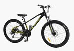 Велосипед 26 AL Corso «X-POWER» PW-75122 алюміній 13", (к-т SHIMANO) чорно-зелений фото westvelo.com