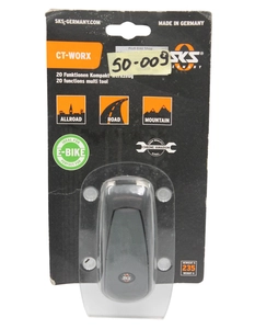 Мультитул SKS (Minitool CT-Worx), 6-гранники+вижимка+лопатки, чорний (20 елементів) (GERMANY)