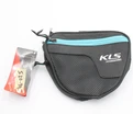 Сумка на руль, овальна KLS (Gasper), чорний (блакитний замок) фото westvelo.com