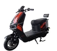 Електроскутер Corso «PILOT» PL-025054, двигун 1500W, акумулятор 72V 32Ah графеновий, чорно-червоний, колеса 10" + 1 ящик. акум фото westvelo.com