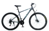 Велосипед 29 ST Corso «ALPHA» LF-29901 сталь 19", (к-т SHIMANO) графітовий фото westvelo.com