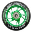 Колесо трюкового самоката "Best Scooter" AL. Ø100мм, поліуретан, зелений (105) фото westvelo.com