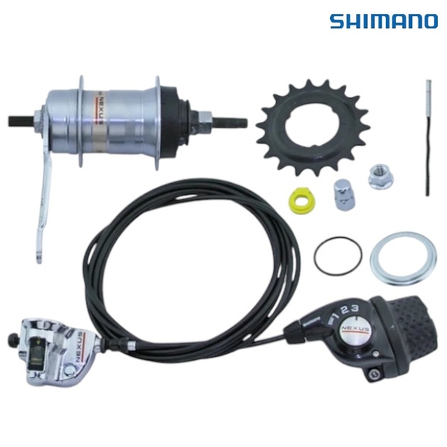 Втулка планетарна Shimano NEXUS (SG-3C41) 3 передачна + комплект (зірка18) INDONESIA фото westvelo.com