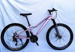 Велосипед 26 AL Corso «MERCURY» MR-26579 алюміній 13", (к-т SHIMANO) рожево-срібний фото westvelo.com