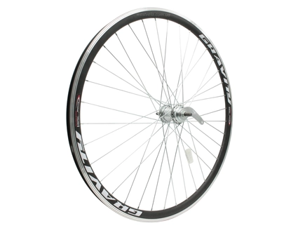 Колесо 28-29 зад, обід 2-ний чорний, втулка. Чехія + к-т (Gravity)
