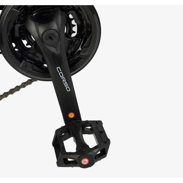 Велосипед 27.5 ST Corso «GENESIS» GS-27312 сталь 15", (к-т Saiguan) фіолетово-рожевий фото westvelo.com